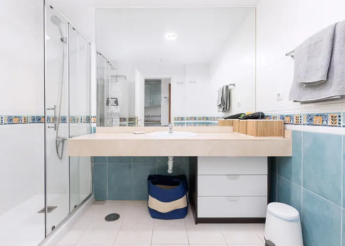 דירה Home2book Breezy Palm View Duplex With Pool *